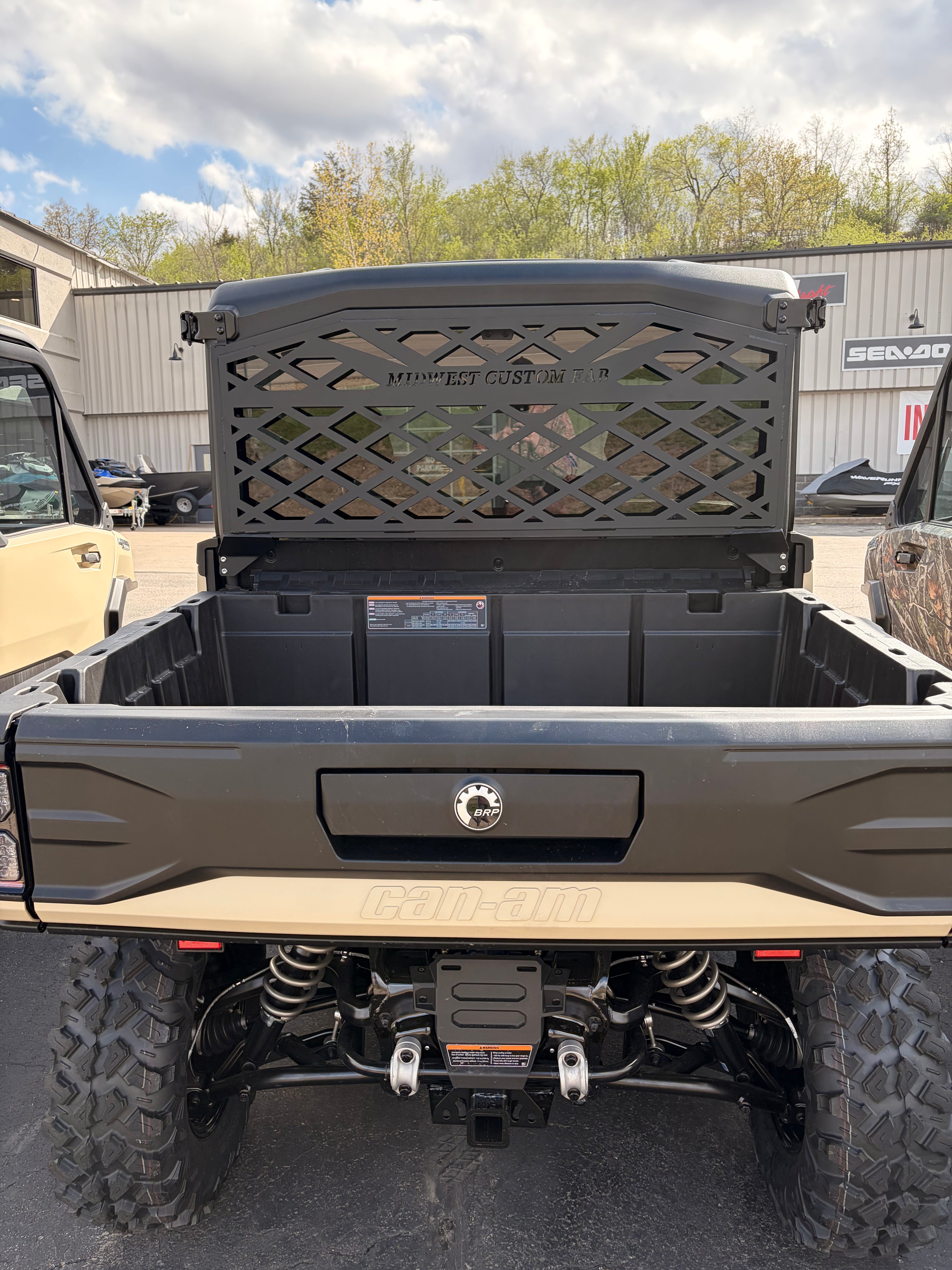 Can am defender headache rack