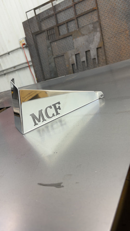 Polished Catalyst Oil Tank Guard